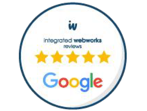 Integrated Webworks five-star reviews on Google